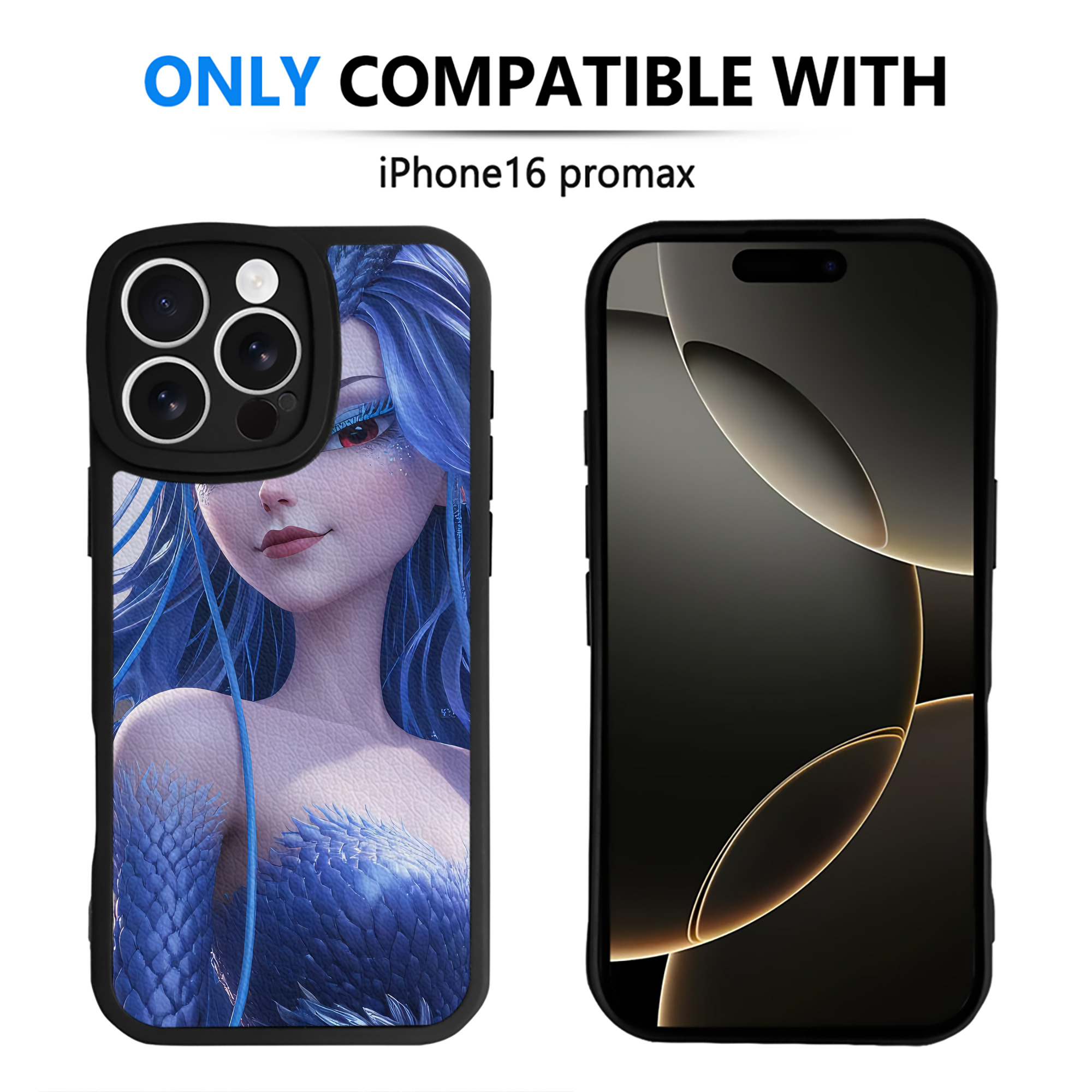 （画像用） Ne Zha 2 ナタ 魔童の大暴れ 【iPhone 16シリーズ対応】シリコンスマホケース（レザー調） 材質：シリコン